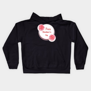 Happy Mothers Day, Happy First Mothers Day, Mother's Day Kids Hoodie